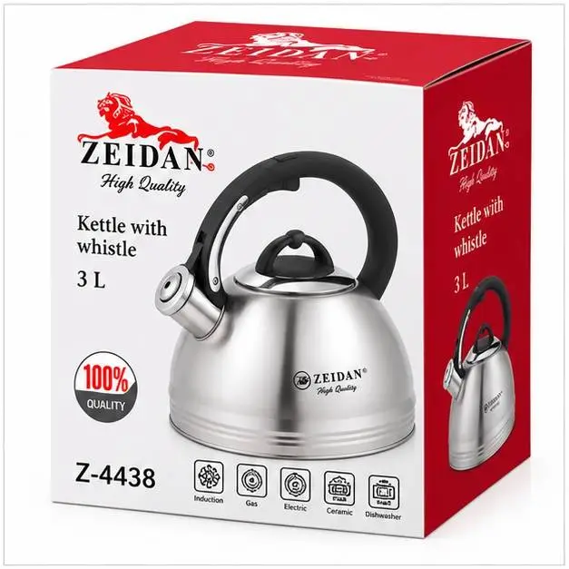 Чайник со свистком ZEIDAN Z-4438 3,0 л