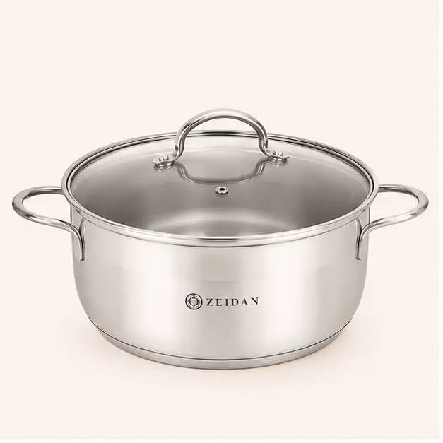 Кастрюля ZEIDAN Z-501127 13,0 л с крышкой