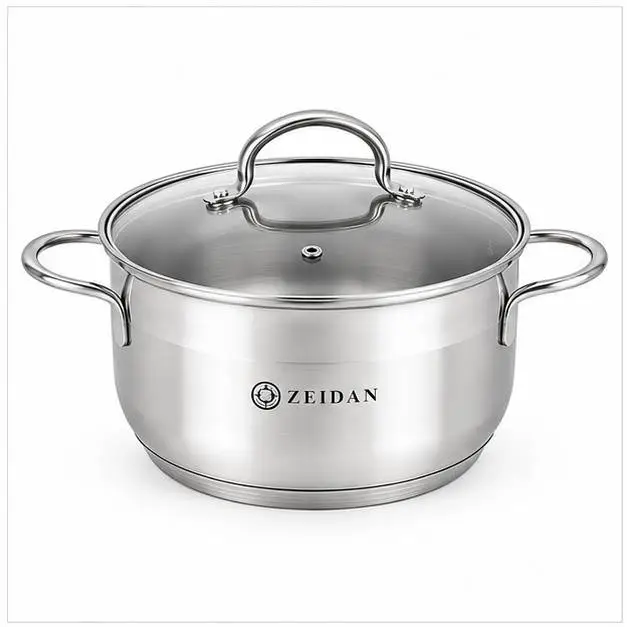 Кастрюля ZEIDAN Z-501127 13,0 л с крышкой