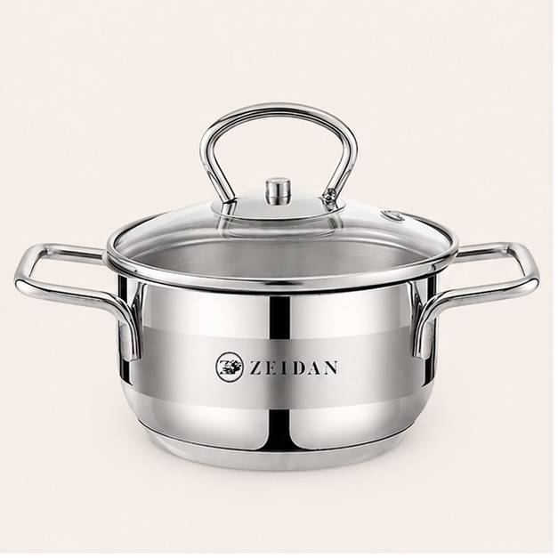 Кастрюля ZEIDAN Z-501086 1,0 л с крышкой