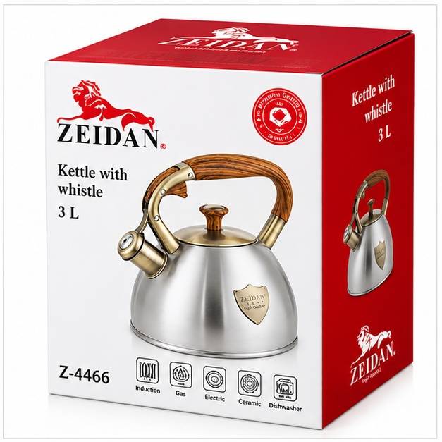 Чайник со свистком ZEIDAN Z-4466 3,0 л
